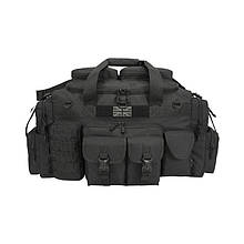 Тактична сумка 100 літрів KOMBAT UK Saxon Holdall kb-sh100-blk