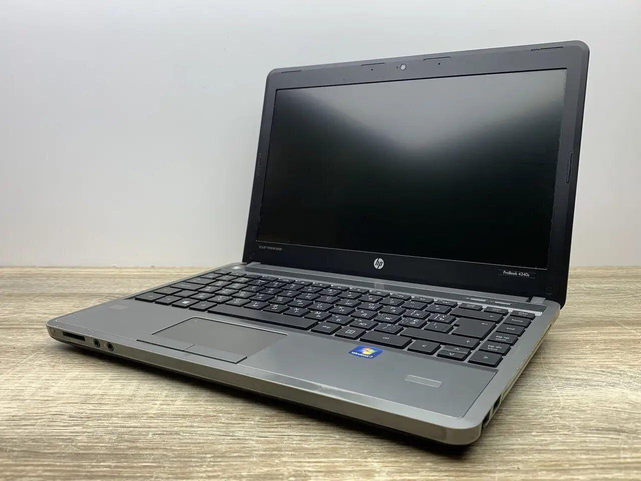 Б/в Ноутбук Б-клас HP ProBook 4340s 13.3" 1366x768| Core i3-3120M| 8 GB RAM| 240 GB SSD| HD 4000