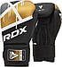 Боксерські рукавиці RDX F7 Ego Black Golden 16 унцій (капа у комплекті), фото 4