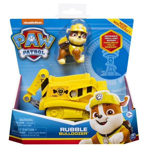 Ігровий набір Paw Patrol Бульдозер із водієм Кремезом, фото 1