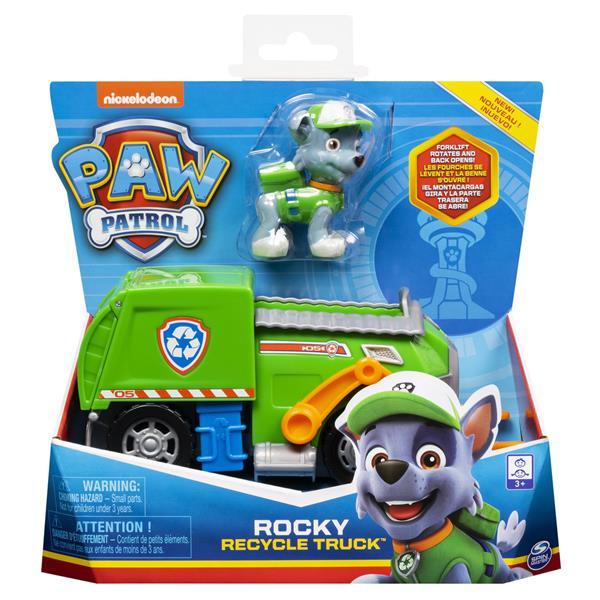 Ігровий набір Paw Patrol Сміттєвоз із водієм Рокі