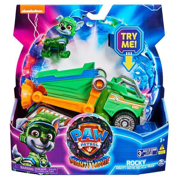 Ігровий набір Paw Patrol Щенячий патруль у кіно 2 Рятувальний автомобіль-трансформер із водієм Рокі