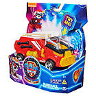 Ігровий набір Paw Patrol Щенячий патруль у кіно 2 Рятувальний автомобіль-трансформер із водієм Маршалом, фото 3