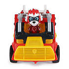 Ігровий набір Paw Patrol Щенячий патруль у кіно 2 Рятувальний автомобіль-трансформер із водієм Маршалом, фото 6