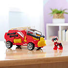 Ігровий набір Paw Patrol Щенячий патруль у кіно 2 Рятувальний автомобіль-трансформер із водієм Маршалом, фото 9