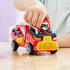 Ігровий набір Paw Patrol Щенячий патруль у кіно 2 Рятувальний автомобіль-трансформер із водієм Маршалом, фото 10
