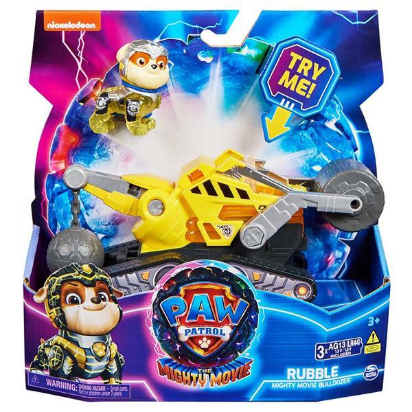 Ігровий набір Paw Patrol Щенячий патруль у кіно 2 Рятувальний автомобіль-трансформер із водієм Кремезом