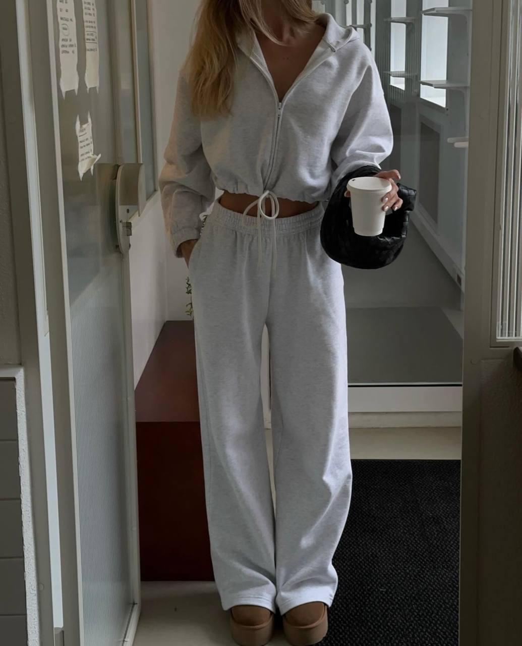 Теплий костюм якісна дорога трехнитка на флісі, фото 1