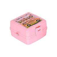 Ланч-бокс Irak Plastik Рожевий (20026)
