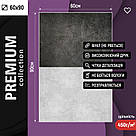 Фотофон у стилі урбан з темною кам’яною стіною та світло-сірою бетонною підлогою 60×90 см, №57329, фото 2