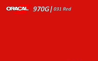 Красная глянцевая пленка Oracal 970 Red Gloss 031 - фото 3 - id-p448119993