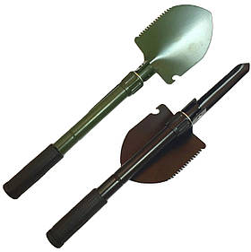 Саперна лопата складана Solve 6 в 1 Олива 40 см з компасом KT6008304