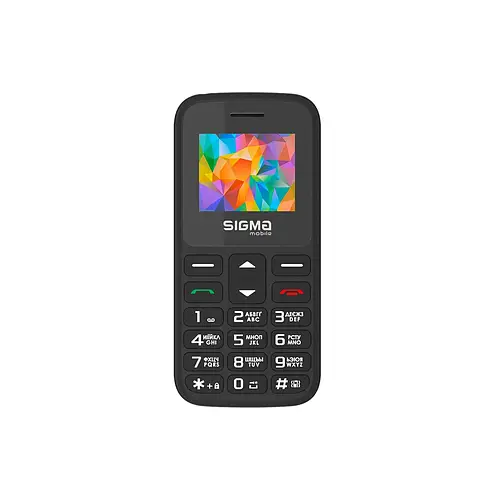 Кнопочный телефон Sigma mobile Comfort 50 HIT2020 Black (БУ) (ID ...