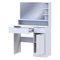 Туалетний столик "Естель" 90х38х135 см. Білий