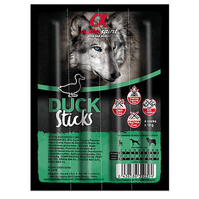 Стіки для собак Alpha Spirit Sticks Duck з качки 4шт