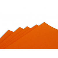 Цветная самоклеющаяся бумага А4 * 1 наклейка (100 листов) оранжевый.