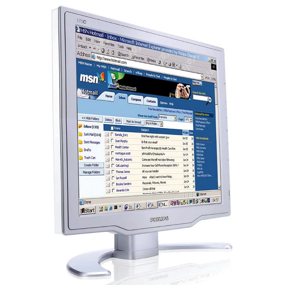 Монітор 17" 1280*1024 Philips 170C5BS VGA сріб. бв B Гар.12міс! #