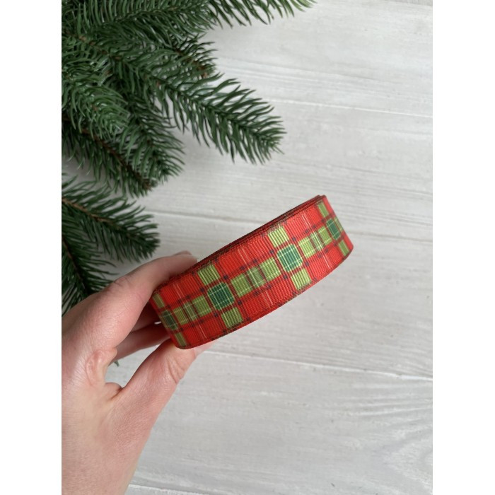 Репс " Шотландка № 10 " 2.5 см , 5 метров