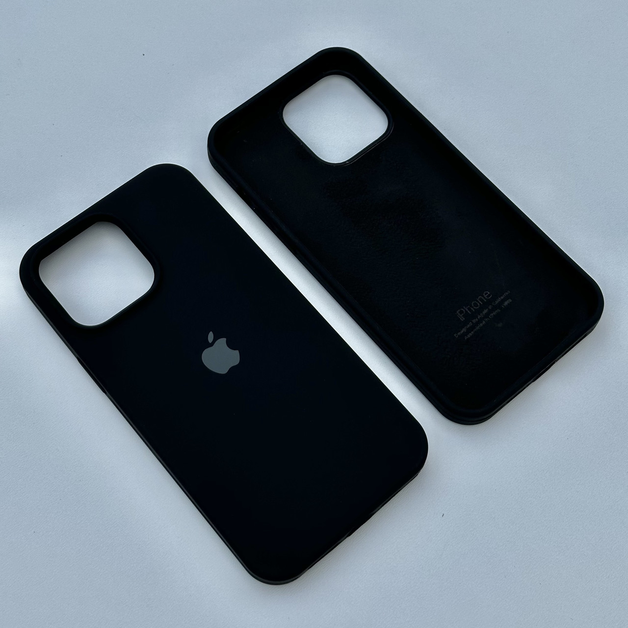 Оригінальний чохол Silicone Case iPhone 15 Pro Max (Black) - фото 1 - id-p2020886058