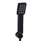 Змішувач для ванни Lidz Wawel 006 (з душовим гарнітуром) (k35) LDWAW006BLA45393 Black, фото 4