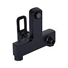 Змішувач для ванни Lidz Wawel 006 (з душовим гарнітуром) (k35) LDWAW006BLA45393 Black, фото 6