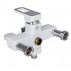 Душова система універсальна Lidz Wawel 1030 на три споживачі (з виливом) (k35) LDWAW1030WHI45401 White, фото 5