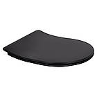 Унітаз підвісний Qtap Taurus безобідковий із сидінням Soft-close QT2433084EUQMB, фото 10