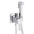 Набір для гігієничного душу вбудований колір хром Qtap Inspai-Varius V0044201 CRM, фото 3