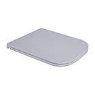Унітаз-компакт Qtap Cardinal Ultra Quiet безобідковий із сидінням Soft-close QT04222168AUQ3W, фото 8