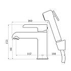 Змішувач для раковини Qtap Grand (з гігієнічним душем) QTGRA272CRM45670 Chrome, фото 2
