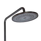 Душова система для душу Qtap Slavonice на два споживачі QTSLA110GMB45913 Gunmetal Black PVD, фото 5