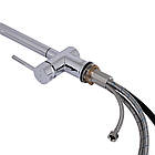 Змішувач для кухні Qtap Rozcesti з висувним виливом з під'єднанням для питної води QTROZ366CRM45938 Chrome, фото 7