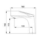 Змішувач для раковини Qtap Vlasta New QTVLA270CRM45640 Chrome, фото 2