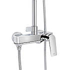 Душова система універсальна Qtap Vlasta New на три споживачі (з виливом) QTVLA111CRM45650 Chrome, фото 10