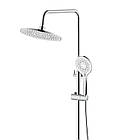 Душова система універсальна Qtap Taurus на три споживачі (з виливом) QTTAU111CRM45665 Chrome, фото 4