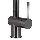 Змішувач для кухні Qtap Rozcesti з висувним виливом з під'єднанням для питної води QTROZ366GMB45939, фото 4