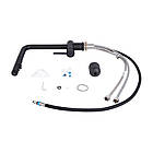 Змішувач для кухні Qtap Rozcesti з висувним виливом з під'єднанням для питної води QTROZ367BLM45943 Black, фото 8