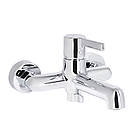 Змішувач для ванни Qtap Cardinal (з душовим гарнітуром) QTCAR259CRM45656 Chrome, фото 3