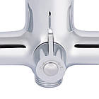 Змішувач для ванни Qtap Cardinal з довгим поворотним виливом (з душовим гарнітуром) QTCAR260CRM45657 Chrome, фото 5