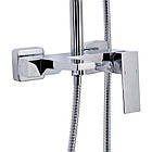 Душова система універсальна Qtap Gemini на три споживачі (з виливом) QTGEM111CRM45685 Chrome, фото 3