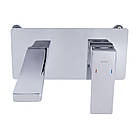 Змішувач для раковини Qtap Gemini прихованого монтажу QTGEM273CRM45693 Chrome, фото 3