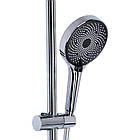 Душова система універсальна Qtap Slavonice на три споживачі (з виливом) QTSLA111CRM45904 Chrome, фото 4