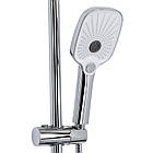 Душова система універсальна Qtap Gemini на три споживачі (з виливом) QTGEM111CRW45687 Chrome/White, фото 4