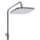 Душова система універсальна Qtap Gemini на три споживачі (з виливом) QTGEM111CRW45687 Chrome/White, фото 5