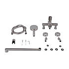 Змішувач для ванни Lidz Luna 005 (з душовим гарнітуром) (k35) LDLUN005NKS46093 Nickel, фото 7