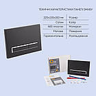 Набір Qtap інсталяція 3 в 1 Nest QT0133M425 з панеллю змиву лінійної QT0111M08V1091MB + унітаз з сидінням, фото 5