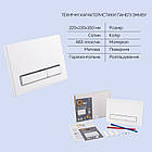 Набір Qtap інсталяція 3 в 1 Nest QT0133M425 з панеллю змиву лінійної QT0111M08V1384W + унітаз з сидінням Crow, фото 5