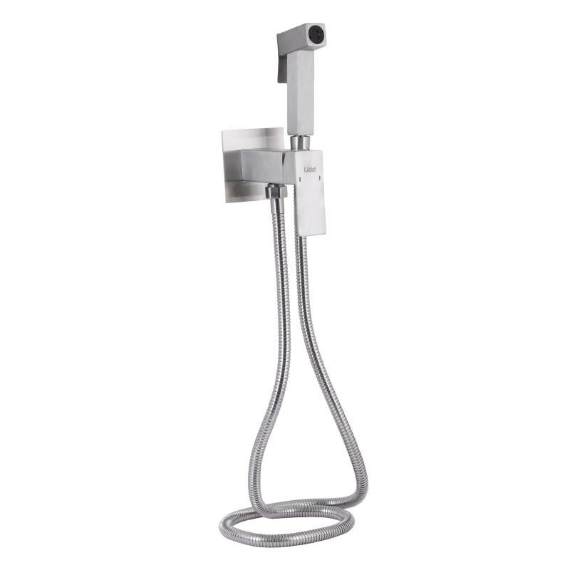 Набір для гігієнічного душу Lidz Kubis 111 Nickel LDKUB111NKS46106 прямокутний, фото 1