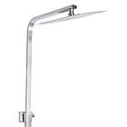 Душова стійка універсальна Lidz Kubis 1120 на два споживачі LDKUB1120NKS46111 Nickel, фото 5