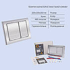 Набір Qtap інсталяція 3 в 1 Nest QT0133M425 з панеллю змиву квадратної QT0111M06028CRM + унітаз з сидінням, фото 5